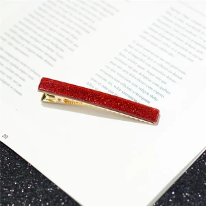 2020 New Arrival Glitter Acrylic Duckbill Clips Crocodile Leopard Print Resin Alligator Plastic Hair Barrettes For Girl