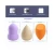 Import 2020 new arrivals amazon hot selling factory wholesale super soft waterdrop latex free beauty makeup sponge cosmetic powder puff from China