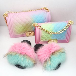 2020 New Arrivals Factory customized woman jelly colorful bags / handbag  different colors are in stock