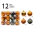 2020 new product Halloween decorations 6cm/12 painted matte plastic balls scene layout props