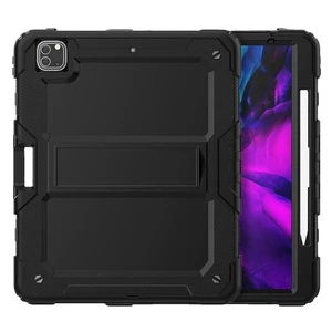 2020 Portable Promotional Shockproof Tablet Accessories Cover Case For ipad pro 12.9&#39;&#39; with adjustable shoulder