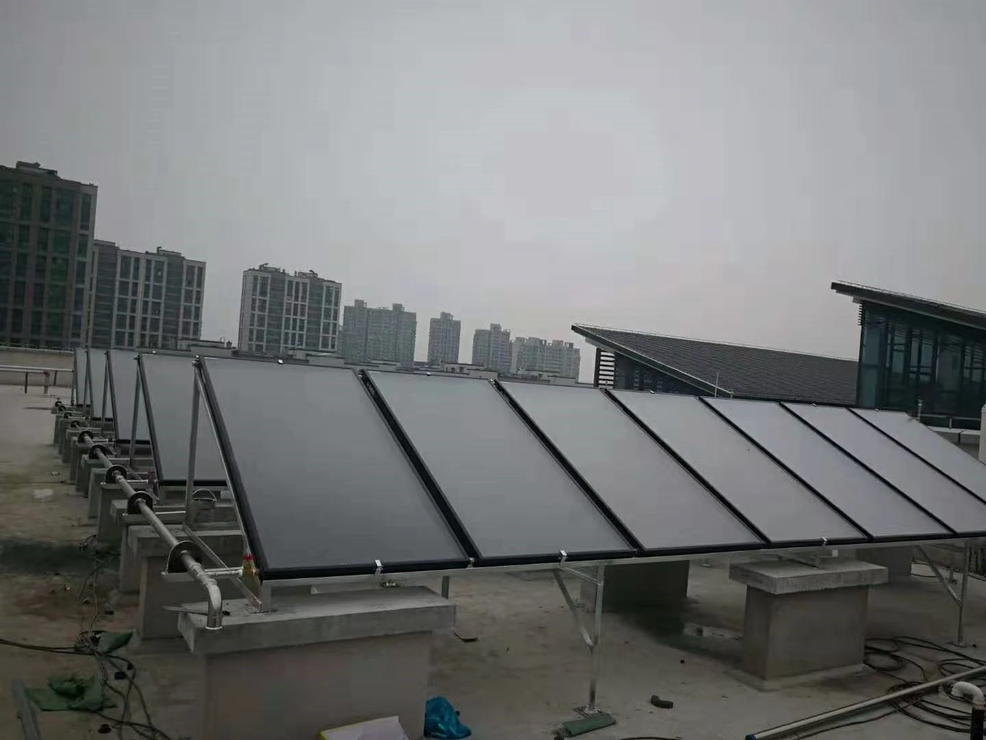 2021 Factory Direct ODM Flat Plate Solar System Collector for project