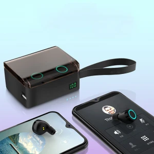 2021 Hot Sale 2in1 Function New  TWS  HIFI Wireless Earphones With 8000mAh Power Bank IPX5 Waterproof
