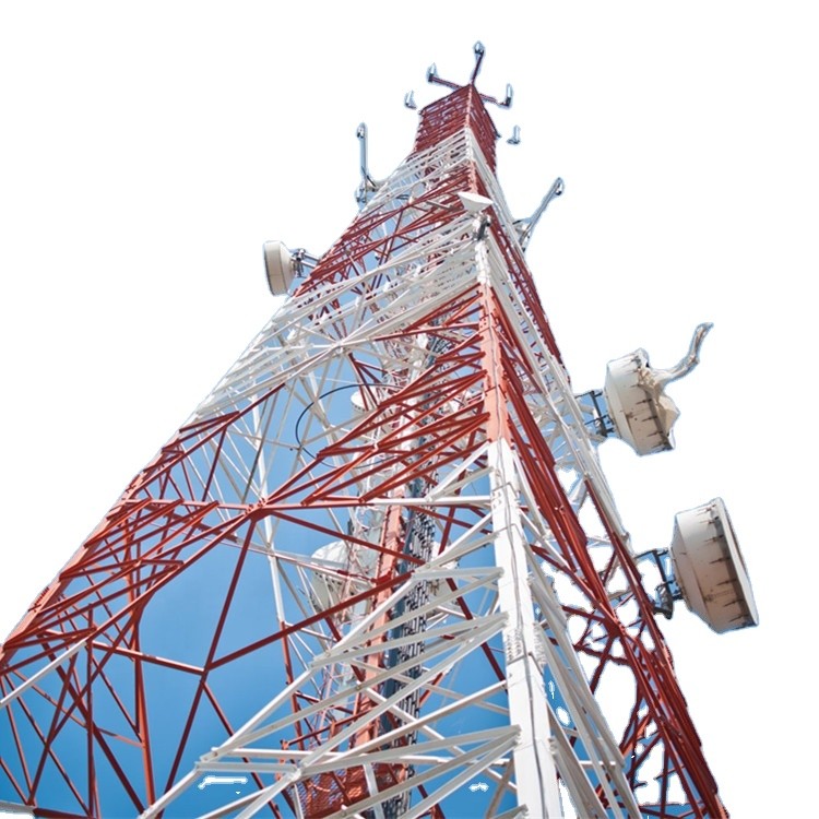 20m 20 Meter 30m 40 Meter 45m 50m 60m Four Leg Steel Mast Gsm Lte Cellular Telecommunication Bts Antenna Communication Tower