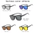 2252A Fashion polarized   Magnetic Polarized Driving Lens Clip On Sunglasses Men Women Magnet Optical Glasses