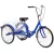 Import 24 Inch Adult Tricycle Series 3 Wheel Bike Adult Tricycle Trike Cruise Bike Large Size Basket Three Wheel from USA