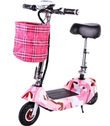 24 V 250 W mini portable City foldable electric scooter   is suitable for women and men to use