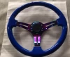 3 spoke universal curved bracket ABS PVC PE 350mm car steering wheels in all departments for Yacht ATV Kart KTM Golf
