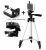3110/3120 Aluminum Alloy Tripod With Phone Holder Portable Lightweight 3110 360 Degree