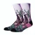Import 360 degree seamless custom floral design unisex cotton colorful 3d digital print socks from China