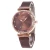 Import 3821 Luxury Rose Gold Women Watches Fashion Diamond Ladies Magnet Steel Mesh from China