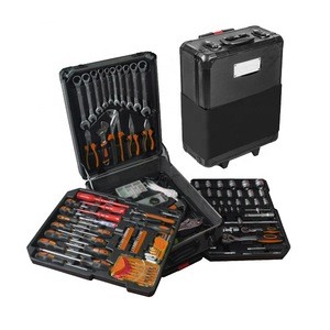399 pieces germany market  hot sailing BOSSAN hot sailing hand tool set in black Alum case