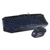 3Color Backlit Gaming Keyboard And Gaming Mouse Combo