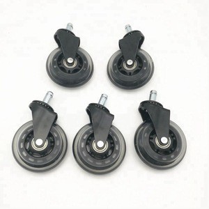3Inch America Style SET OF 5 Rollerblade Office Chair Replacement Caster
