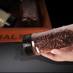 3oz Plastic Spice Jars Bottles Containers With Black Cap Perfect For Storing Spice And Powders