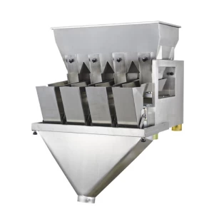 4 head linear weigher packing machine bag packing for pet food/candy/nuts/pistachio