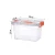 Import 400827 Large stackable clear pretty containers plastic storage boxes with lids from China