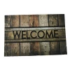 45x75cm Decor Fashions Welcome Printed Flocking Doormat