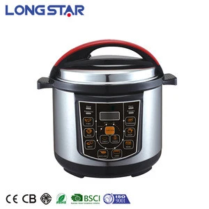 4L Customizable Stainless Steel Popular Multifunctional Electric Pressure Cooker