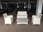 4PCS Rattan Wicker Garden Outdoor Furniture , Rattan Sofa Set , Rattan Chair