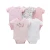 Import 5 pcs/pack short sleeve summer boutique baby romper new born baby clothes from China