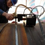 500 amp Magnetic Pipe Inverter Arc Welder Set Including Imported Power Supply Wire Feeder wallking Car and Control System