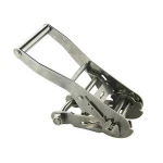 5000kgs 50mm Top Custom Sliver Stainless Steel Ratchet Buckle