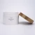 Import 500g PET cosmetic jar Plastic cream jar  Beauty cute body butter cream containers white with lids from China