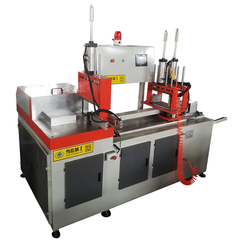 505 hydraulic automatic cnc aluminum cutting machine with servo feeding