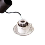 50Pcs Portable Hanging Ear Style Paper Coffee Filters Dripper Coffee Filter Bag Home K Office Travel Brew Coffee