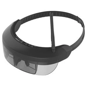 5.8GHz 40CH Wireless FPV Glasses 98 inch Private Virtual Theater Monocular Video Glasses