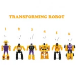 6 In 1 Wholesale Deformation Transform Robot Car Toy for Kids