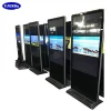 65 inch floor standing touch screen airport kiosk with internet access
