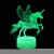 Import 7 Colors Visual Environment Optical Illusion USB Bedroom Table 3D Animals Transparency Acrylic Visual Lamp Led Night Light from China