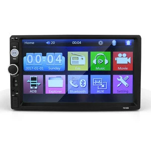 7 Inch Touch Screen 2 Din Car Radio 2din In Dash Auto audio Player Stereo With Navigation bluetooth USB SD MP5