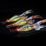 7cm / 3.5g artificial soft bait shrimp Lure soft shrimp bait