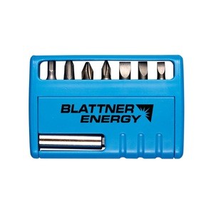 8 PIECE SCREWDRIVER SET with your 1 color printed LOGO