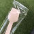 Import 95mm Food Grade  Disposable Mini Lovely  Birch Wood Wooden Square Ice Cream Spoon factory price from China