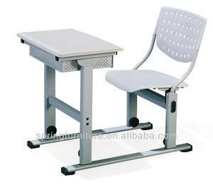 A single durable desk set;a set school furniture