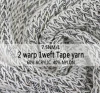 A variety of colors in large stock wholesale spot supply  7.5NM/1 2 warp 1weft tape yarn