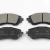 Import A6L VENZA  VIOS Brake pads Metal-less all-ceramic Disc brake pads D1018/D1111/D1401/D1402/D1950/D1628 from China