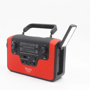 AA battery dynamo rechargeable multi functional dynamo radio flashlight portable radio