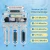 Import Adjust TDS 5 Stage Filtration Top Tier Supply Alkaline Water75 100 GPD RO System and Water Purifier With Tank from China