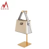 Adjustable stainless steel bag display stand for counter display