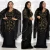 Import African fashion womens embroidery sequins round collar big flare sleeve slim dress from China