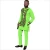 Import African National Men&#39;s Long Sleeve Shirt with Pants Set in 100% Cotton Material from China