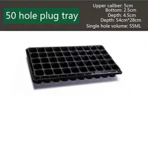 Agricultural environmental protection seedling tray, fleshy seedling tray, 50 hole seedling tray