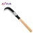 Agricultural non - grinding outdoor cutting bamboo handle curved head sickle lengthened