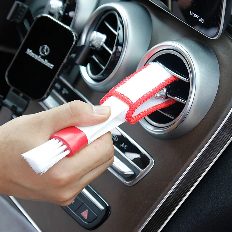 Air Conditioning Clean Tools Car Cleaning Detailing Microfiber Brushes