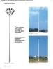 airport lighitng 35m multisided high mast lighting price factory